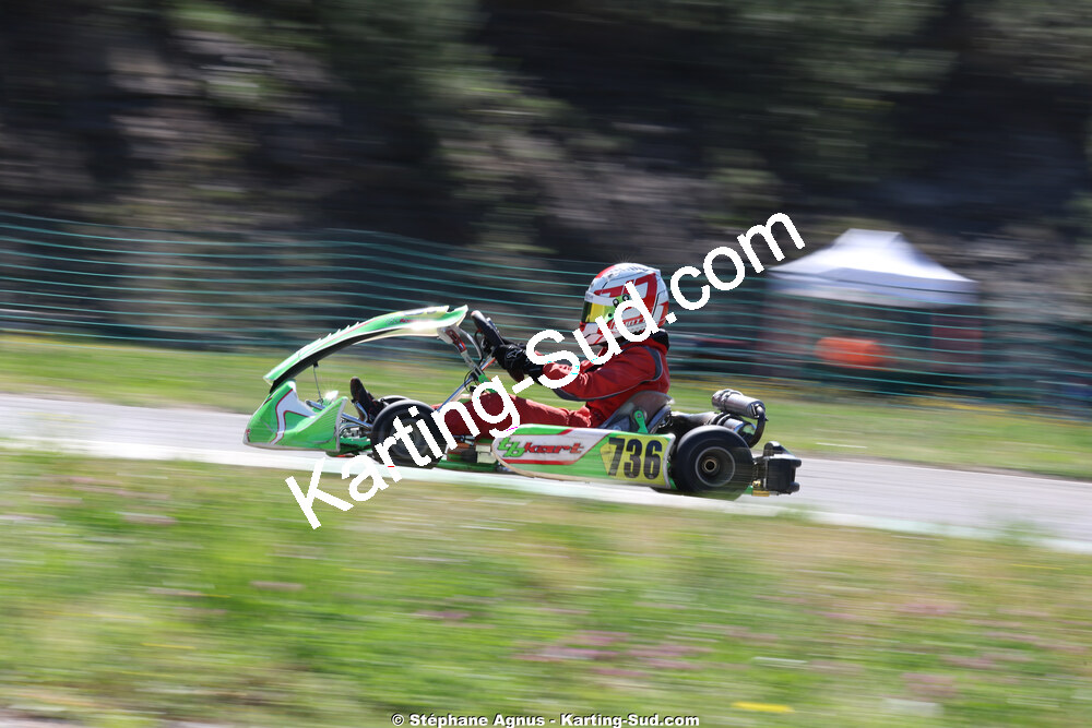 KA100 — 25 & 26/04/2026 : 3ème manche du Championnat du Sud à Alès (photos Stéphane Agnus) 2026 — karting
