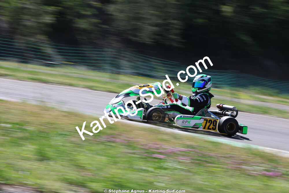 Gabriel RINAUDO — 25 & 26/04/2026 : 3ème manche du Championnat du Sud à Alès (photos Stéphane Agnus) 2026 — karting