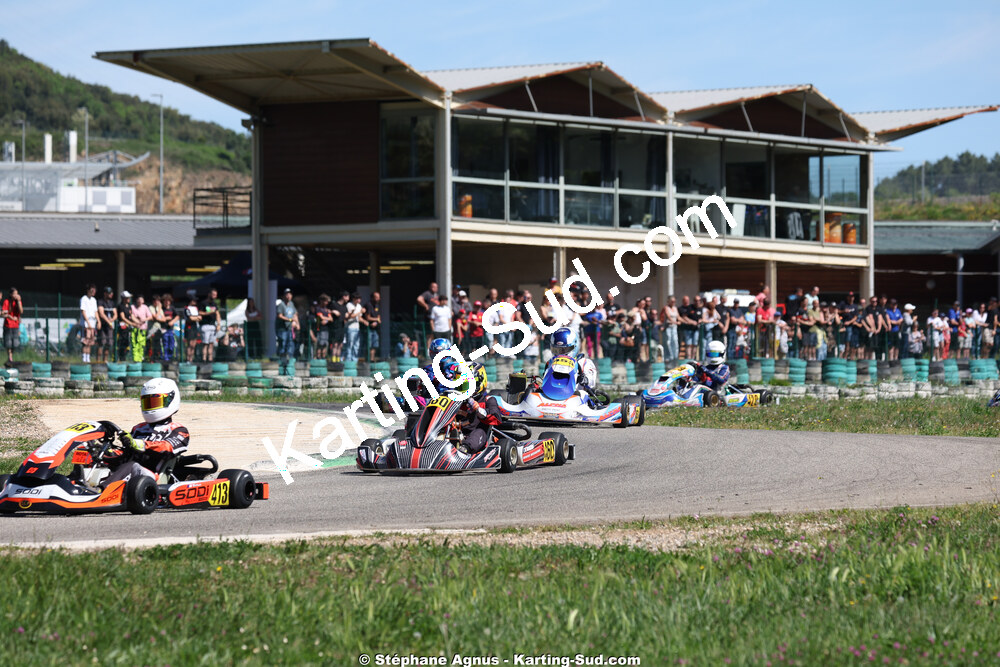 Nationale — 25 & 26/04/2026 : 3ème manche du Championnat du Sud à Alès (photos Stéphane Agnus) 2026 — karting