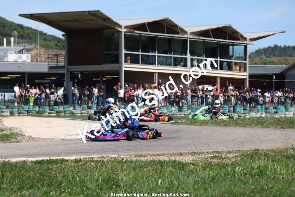 Nationale — 25 & 26/04/2026 : 3ème manche du Championnat du Sud à Alès (photos Stéphane Agnus) 2026 — karting