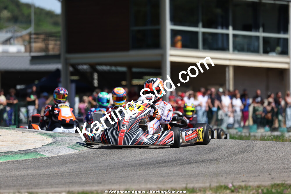 Arthur BENOIT — 25 & 26/04/2026 : 3ème manche du Championnat du Sud à Alès (photos Stéphane Agnus) 2026 — karting