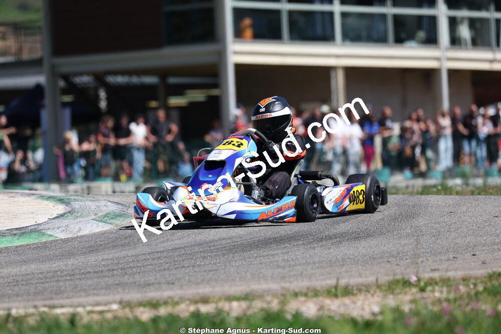 Nationale — 25 & 26/04/2026 : 3ème manche du Championnat du Sud à Alès (photos Stéphane Agnus) 2026 — karting
