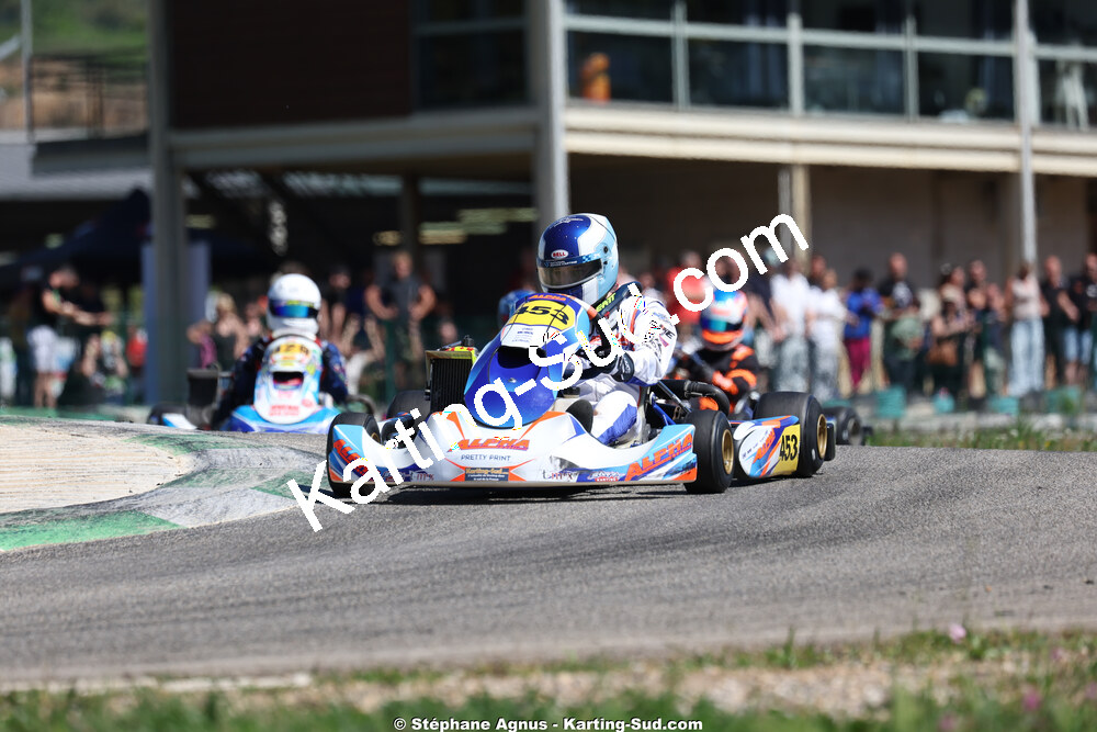 Nationale — 25 & 26/04/2026 : 3ème manche du Championnat du Sud à Alès (photos Stéphane Agnus) 2026 — karting