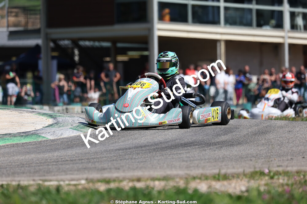 Nationale — 25 & 26/04/2026 : 3ème manche du Championnat du Sud à Alès (photos Stéphane Agnus) 2026 — karting