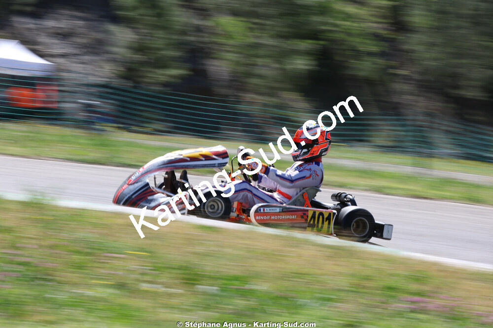 Arthur BENOIT — 25 & 26/04/2026 : 3ème manche du Championnat du Sud à Alès (photos Stéphane Agnus) 2026 — karting