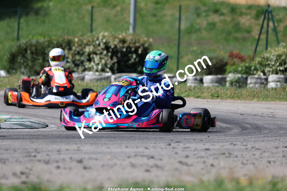 Nationale — 25 & 26/04/2026 : 3ème manche du Championnat du Sud à Alès (photos Stéphane Agnus) 2026 — karting