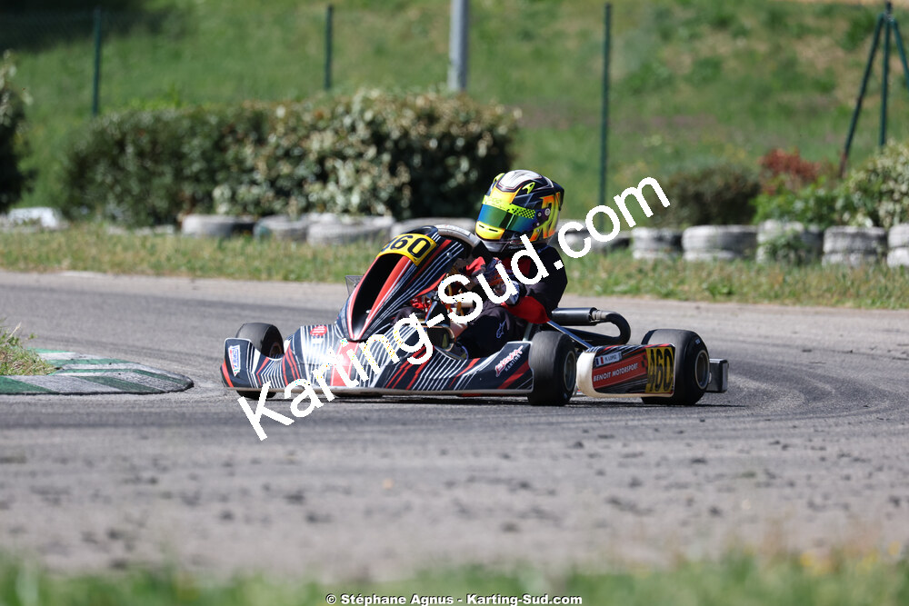 Romain LOPEZ — 25 & 26/04/2026 : 3ème manche du Championnat du Sud à Alès (photos Stéphane Agnus) 2026 — karting