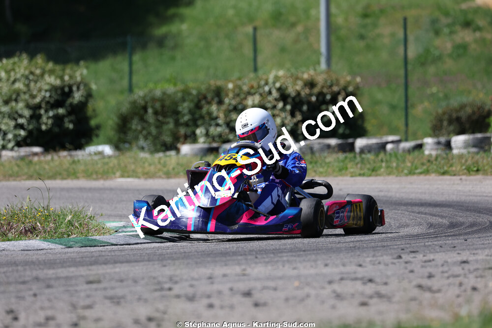 Nationale — 25 & 26/04/2026 : 3ème manche du Championnat du Sud à Alès (photos Stéphane Agnus) 2026 — karting