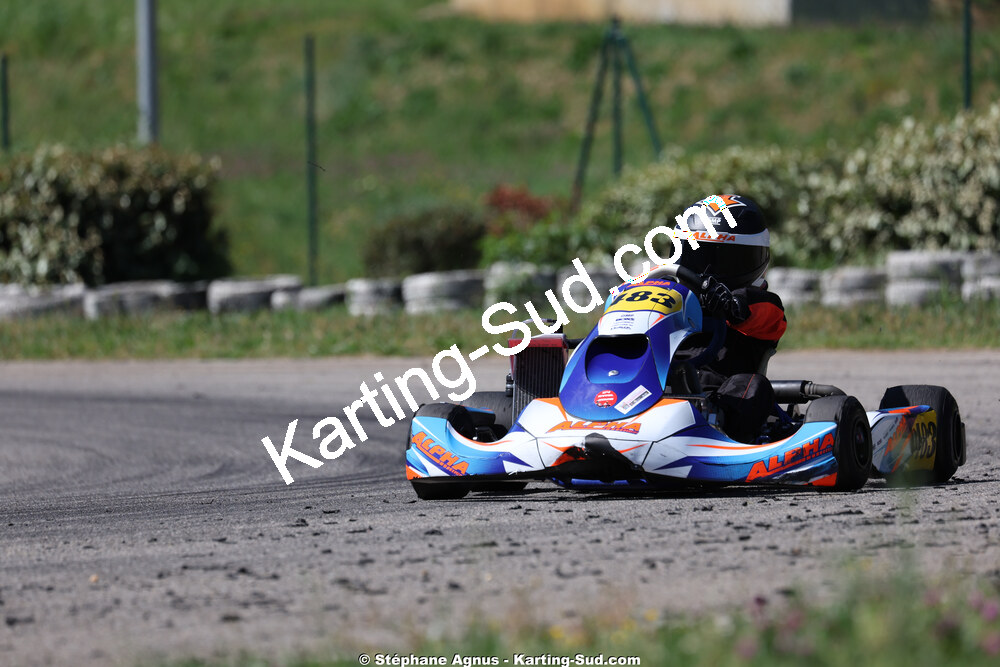 Nationale — 25 & 26/04/2026 : 3ème manche du Championnat du Sud à Alès (photos Stéphane Agnus) 2026 — karting