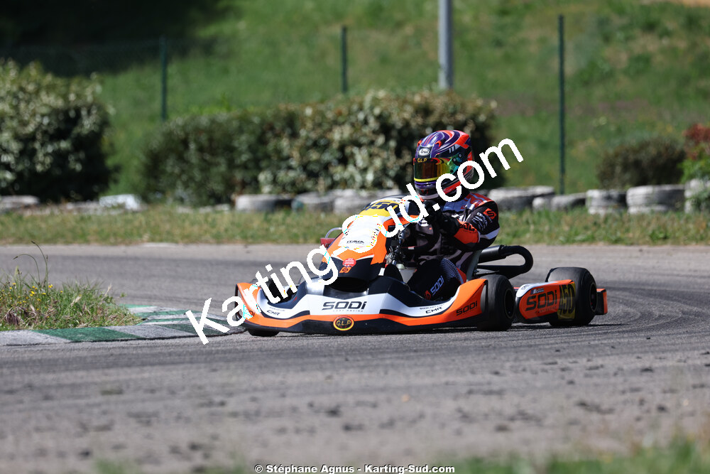 Tyméo CIAMA — 25 & 26/04/2026 : 3ème manche du Championnat du Sud à Alès (photos Stéphane Agnus) 2026 — karting