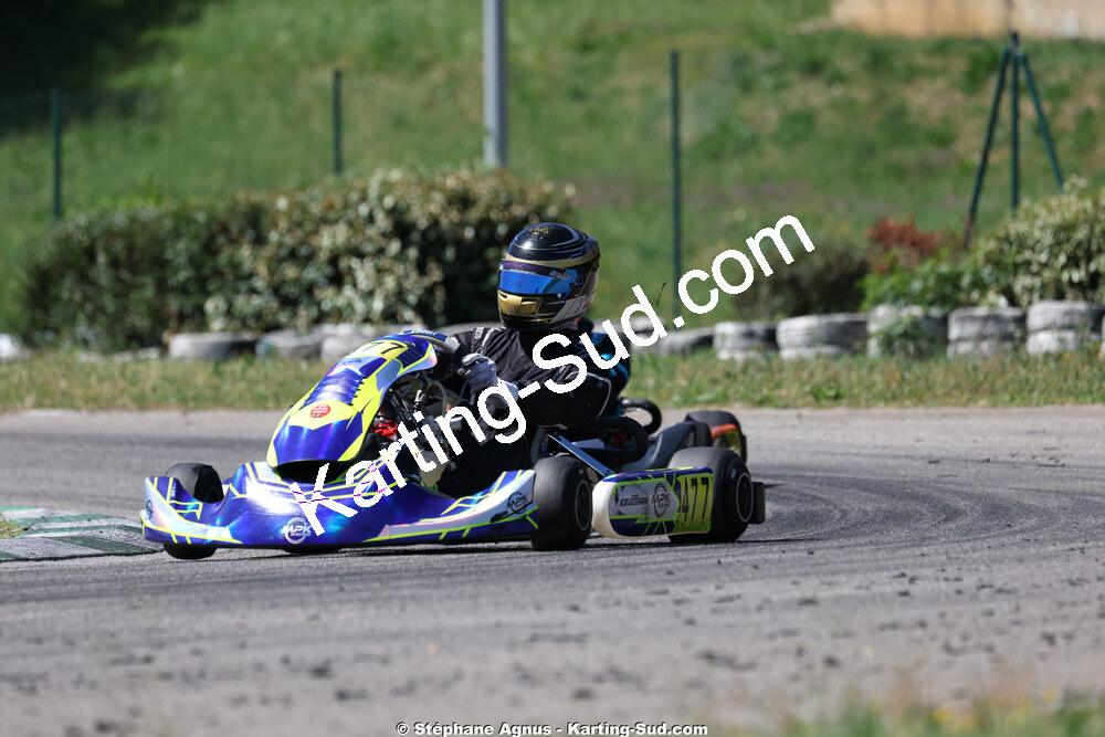 Nationale — 25 & 26/04/2026 : 3ème manche du Championnat du Sud à Alès (photos Stéphane Agnus) 2026 — karting
