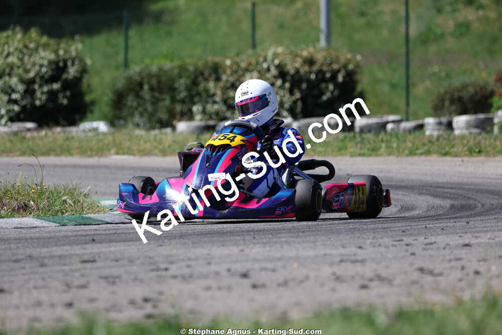 Nationale — 25 & 26/04/2026 : 3ème manche du Championnat du Sud à Alès (photos Stéphane Agnus) 2026 — karting