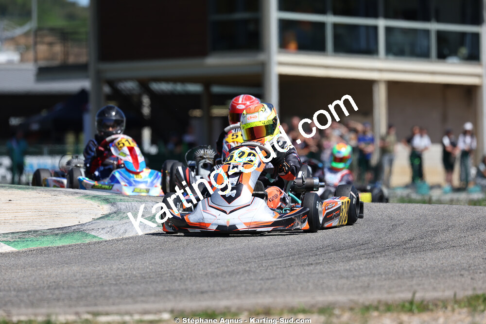 Owen FRONTIER — 25 & 26/04/2026 : 3ème manche du Championnat du Sud à Alès (photos Stéphane Agnus) 2026 — karting