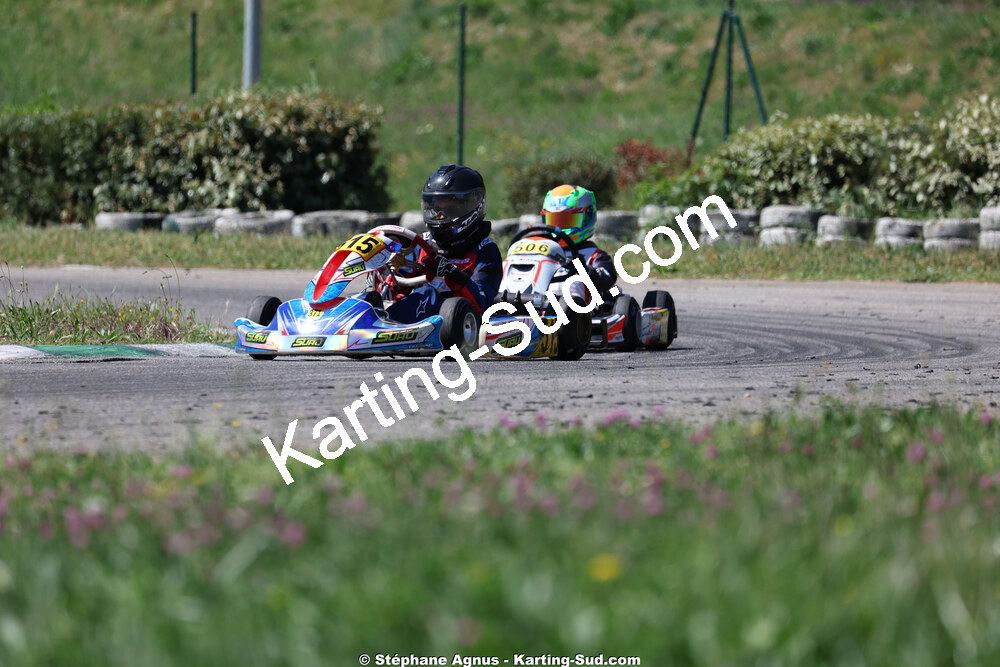 Mini 60 — 25 & 26/04/2026 : 3ème manche du Championnat du Sud à Alès (photos Stéphane Agnus) 2026 — karting