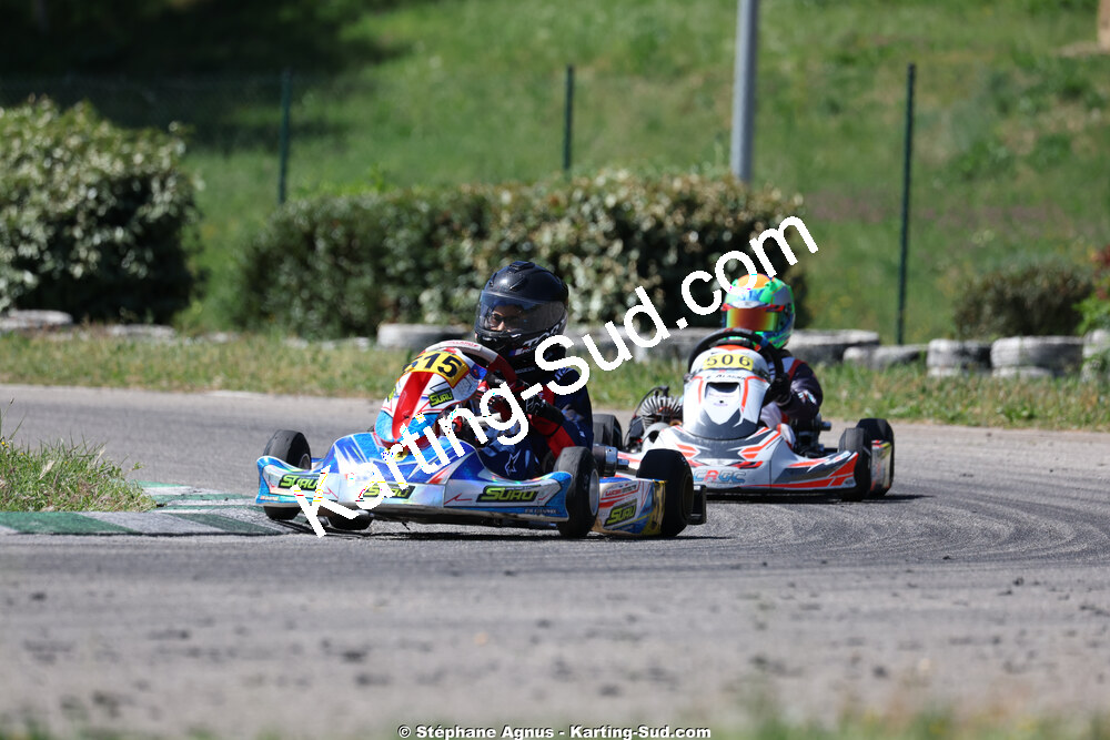 Mini 60 — 25 & 26/04/2026 : 3ème manche du Championnat du Sud à Alès (photos Stéphane Agnus) 2026 — karting