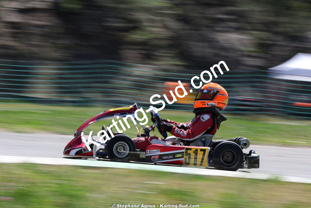 Aaron BORDANOVA — 25 & 26/04/2026 : 3ème manche du Championnat du Sud à Alès (photos Stéphane Agnus) 2026 — karting