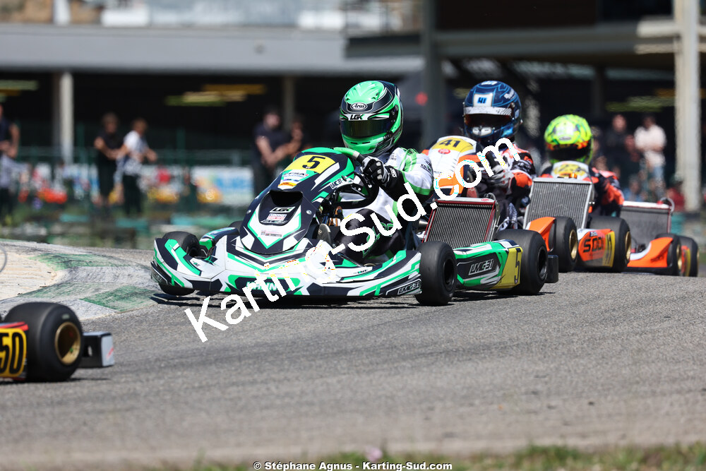 Yannick LECLERC — 25 & 26/04/2026 : 3ème manche du Championnat du Sud à Alès (photos Stéphane Agnus) 2026 — karting
