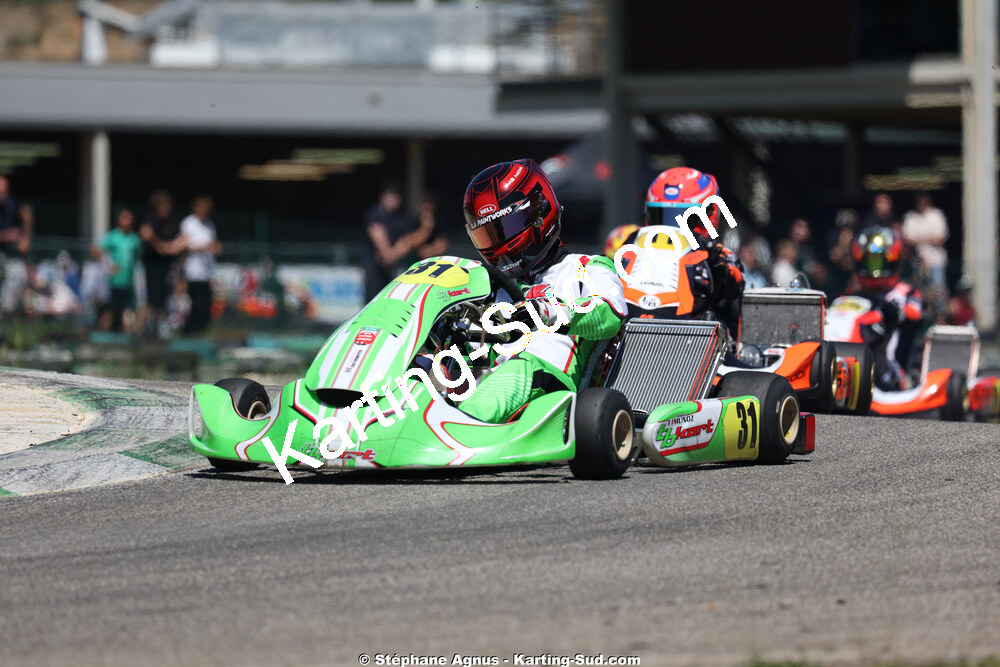 Tanguy MUNOZ — 25 & 26/04/2026 : 3ème manche du Championnat du Sud à Alès (photos Stéphane Agnus) 2026 — karting