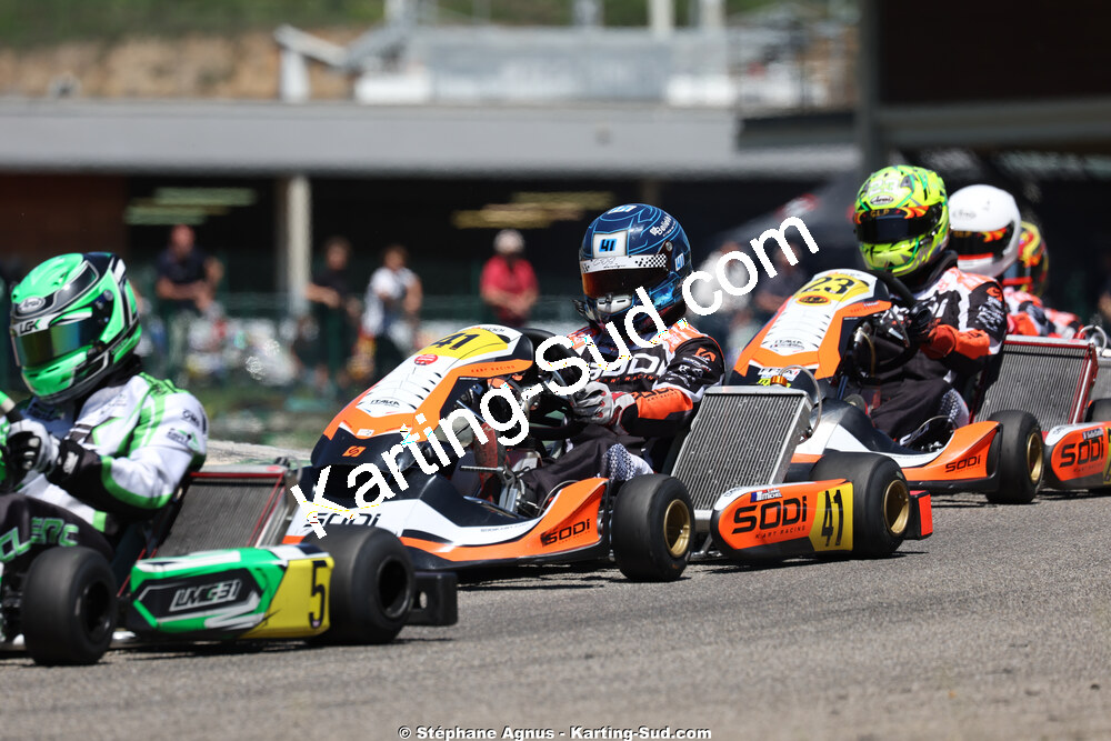 Louka MICHEL — 25 & 26/04/2026 : 3ème manche du Championnat du Sud à Alès (photos Stéphane Agnus) 2026 — karting