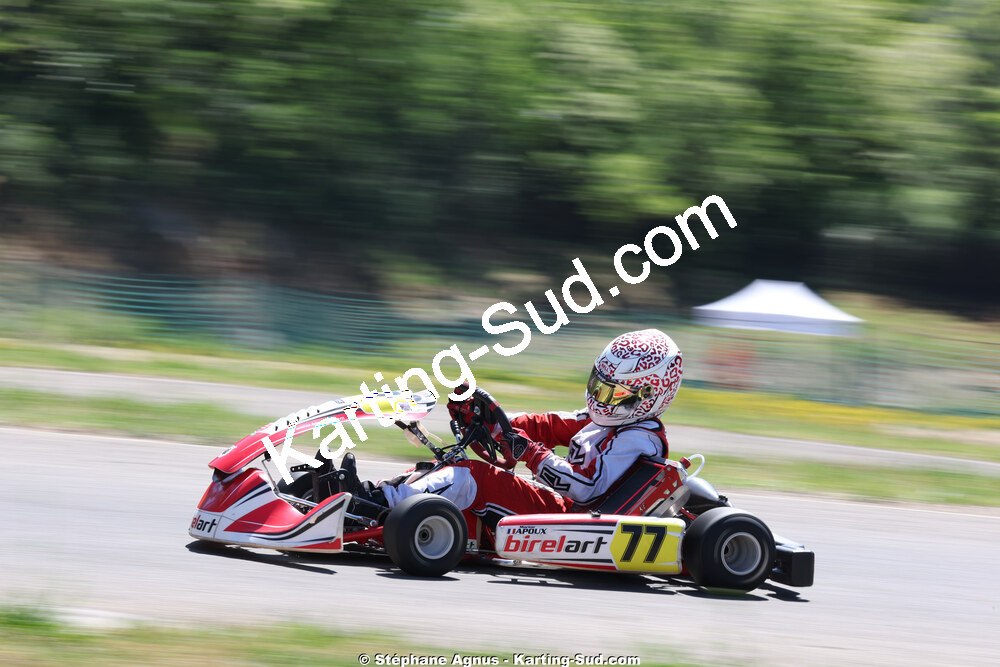 Marine APOUX — 25 & 26/04/2026 : 3ème manche du Championnat du Sud à Alès (photos Stéphane Agnus) 2026 — karting