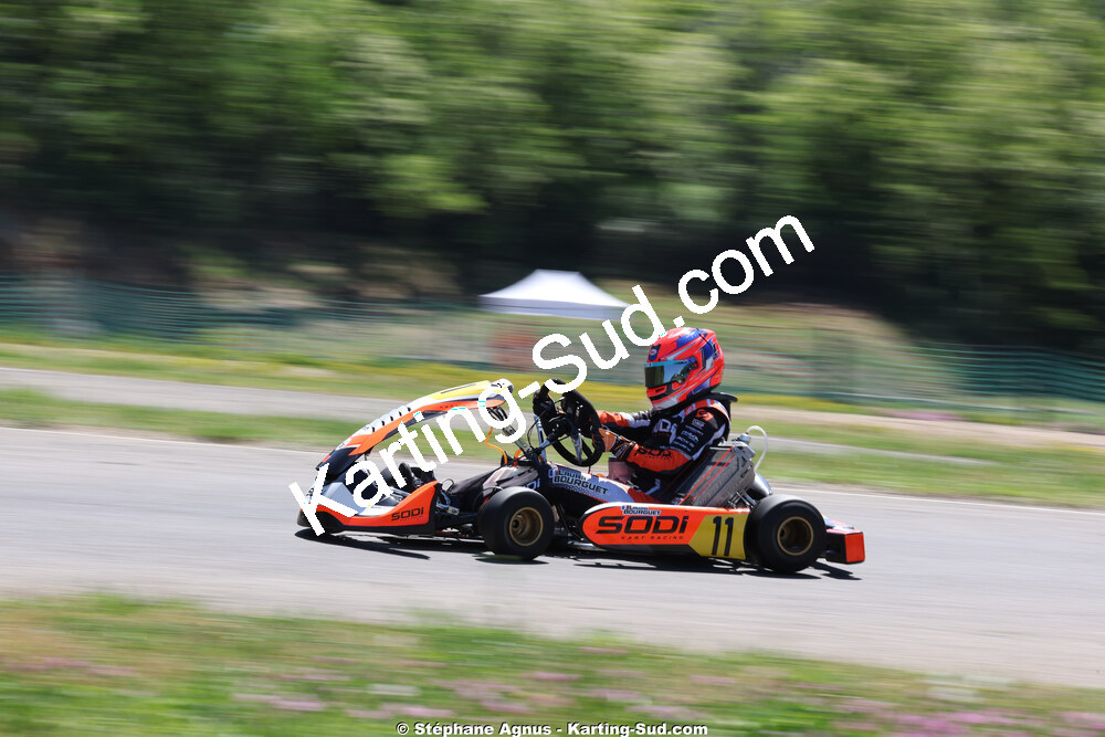 Laura BOURGUET — 25 & 26/04/2026 : 3ème manche du Championnat du Sud à Alès (photos Stéphane Agnus) 2026 — karting