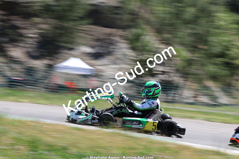 Yannick LECLERC — 25 & 26/04/2026 : 3ème manche du Championnat du Sud à Alès (photos Stéphane Agnus) 2026 — karting
