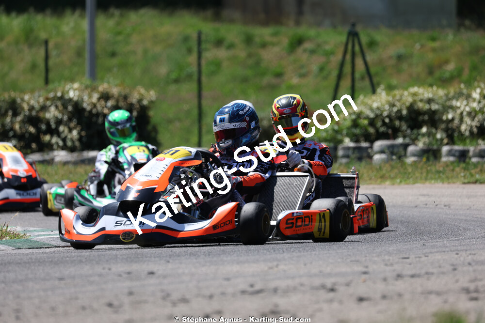 Louka MICHEL — 25 & 26/04/2026 : 3ème manche du Championnat du Sud à Alès (photos Stéphane Agnus) 2026 — karting