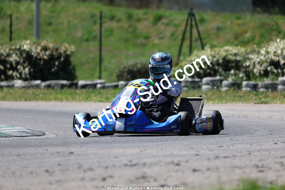 KZ2 / KZ2 Master & Gentleman — 25 & 26/04/2026 : 3ème manche du Championnat du Sud à Alès (photos Stéphane Agnus) 2026 — karting
