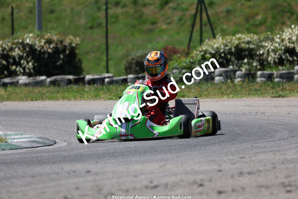 KZ2 / KZ2 Master & Gentleman — 25 & 26/04/2026 : 3ème manche du Championnat du Sud à Alès (photos Stéphane Agnus) 2026 — karting