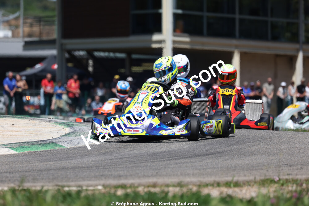 Sénior — 25 & 26/04/2026 : 3ème manche du Championnat du Sud à Alès (photos Stéphane Agnus) 2026 — karting