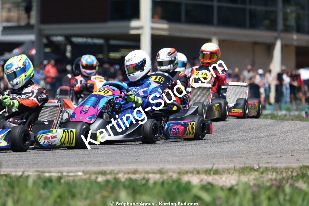 Sénior — 25 & 26/04/2026 : 3ème manche du Championnat du Sud à Alès (photos Stéphane Agnus) 2026 — karting