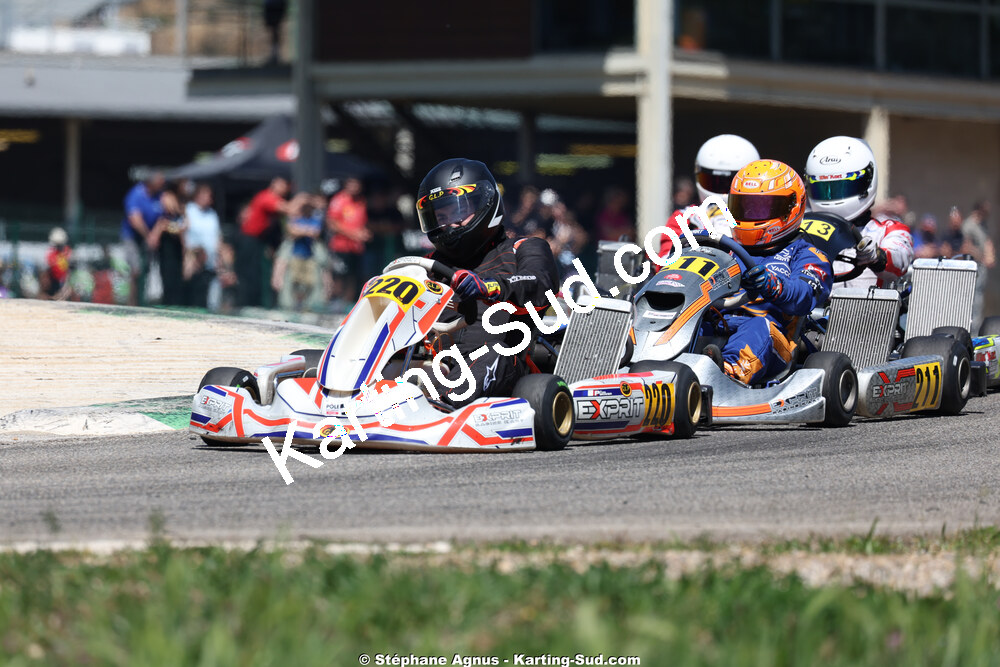 Sénior — 25 & 26/04/2026 : 3ème manche du Championnat du Sud à Alès (photos Stéphane Agnus) 2026 — karting