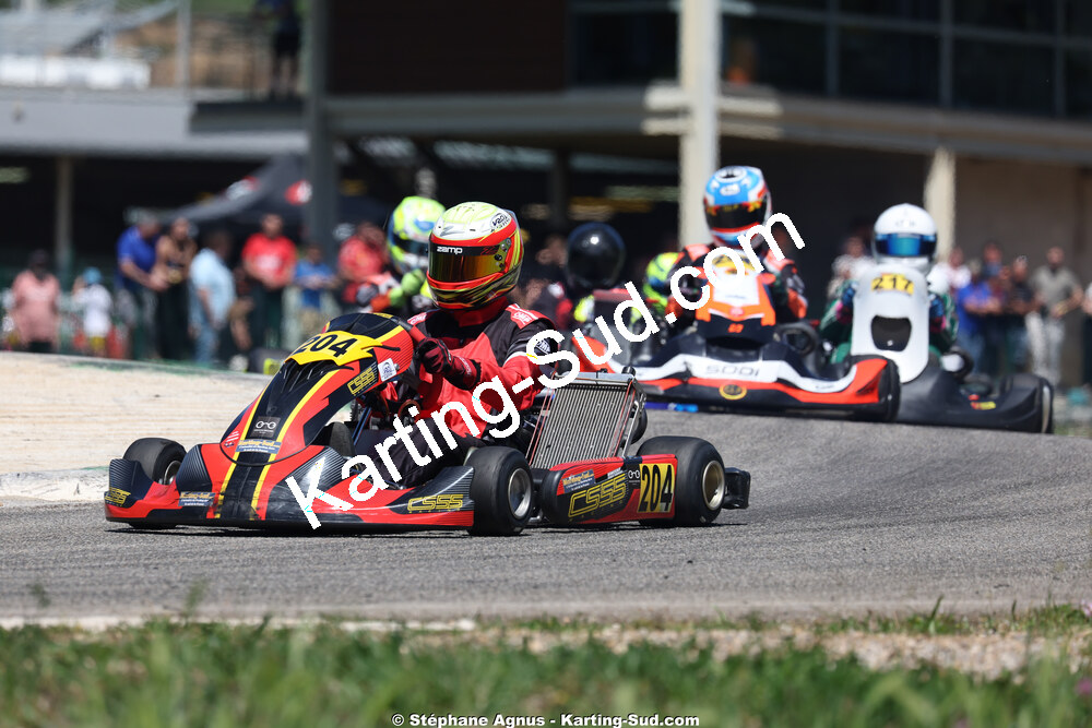 Sénior — 25 & 26/04/2026 : 3ème manche du Championnat du Sud à Alès (photos Stéphane Agnus) 2026 — karting