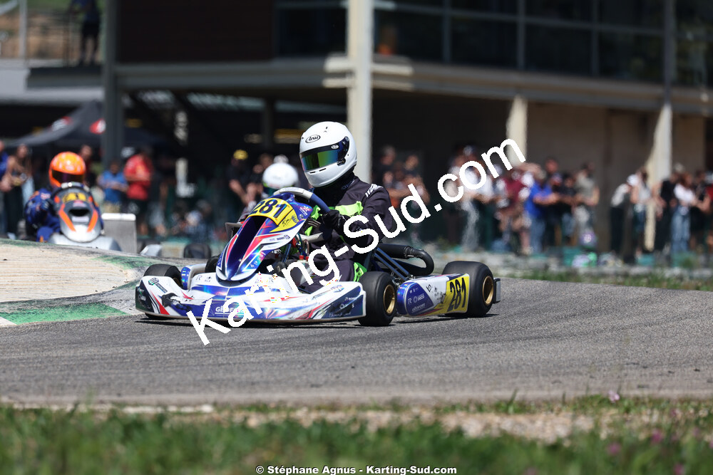Sénior — 25 & 26/04/2026 : 3ème manche du Championnat du Sud à Alès (photos Stéphane Agnus) 2026 — karting
