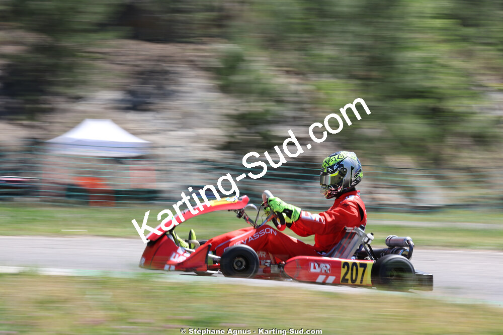 Sénior — 25 & 26/04/2026 : 3ème manche du Championnat du Sud à Alès (photos Stéphane Agnus) 2026 — karting