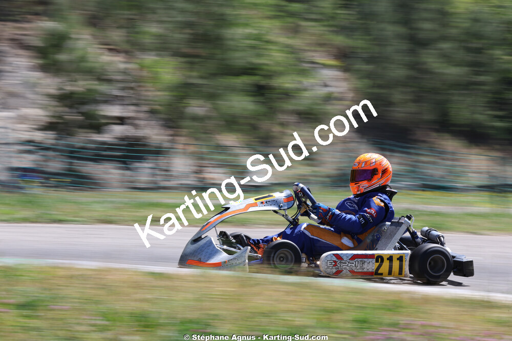 Sénior — 25 & 26/04/2026 : 3ème manche du Championnat du Sud à Alès (photos Stéphane Agnus) 2026 — karting