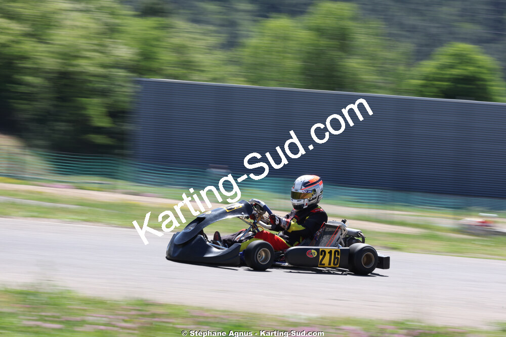 Sénior — 25 & 26/04/2026 : 3ème manche du Championnat du Sud à Alès (photos Stéphane Agnus) 2026 — karting