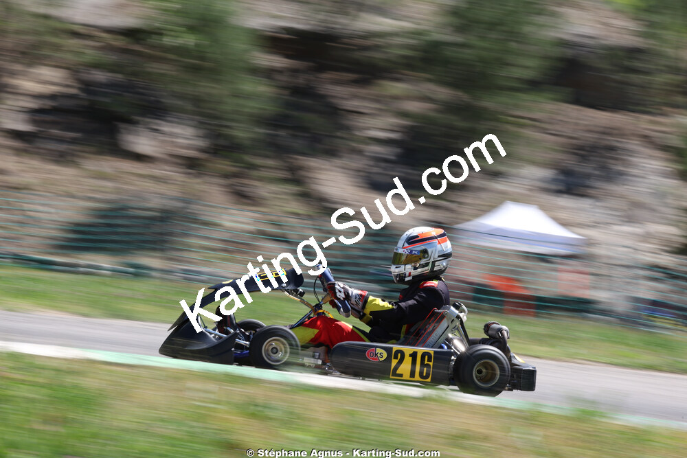 Sénior — 25 & 26/04/2026 : 3ème manche du Championnat du Sud à Alès (photos Stéphane Agnus) 2026 — karting