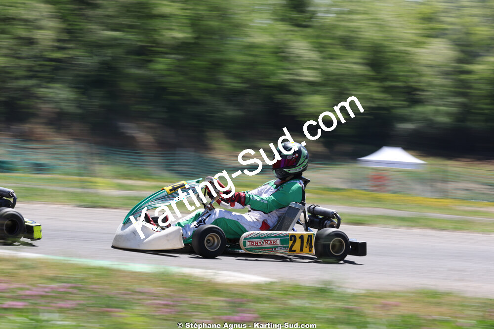 Sénior — 25 & 26/04/2026 : 3ème manche du Championnat du Sud à Alès (photos Stéphane Agnus) 2026 — karting