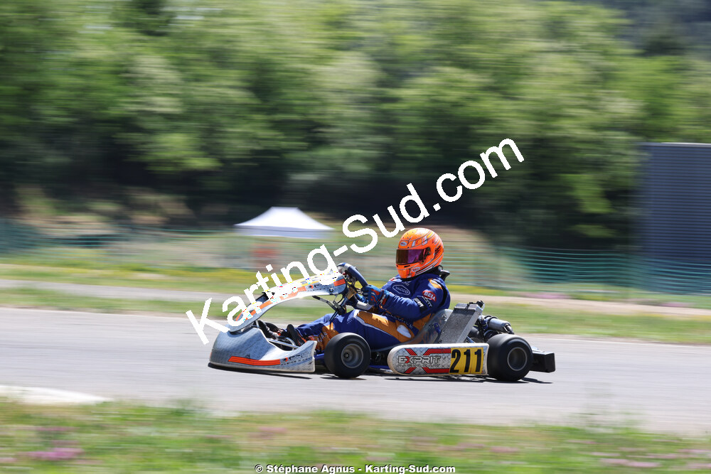 Sénior — 25 & 26/04/2026 : 3ème manche du Championnat du Sud à Alès (photos Stéphane Agnus) 2026 — karting