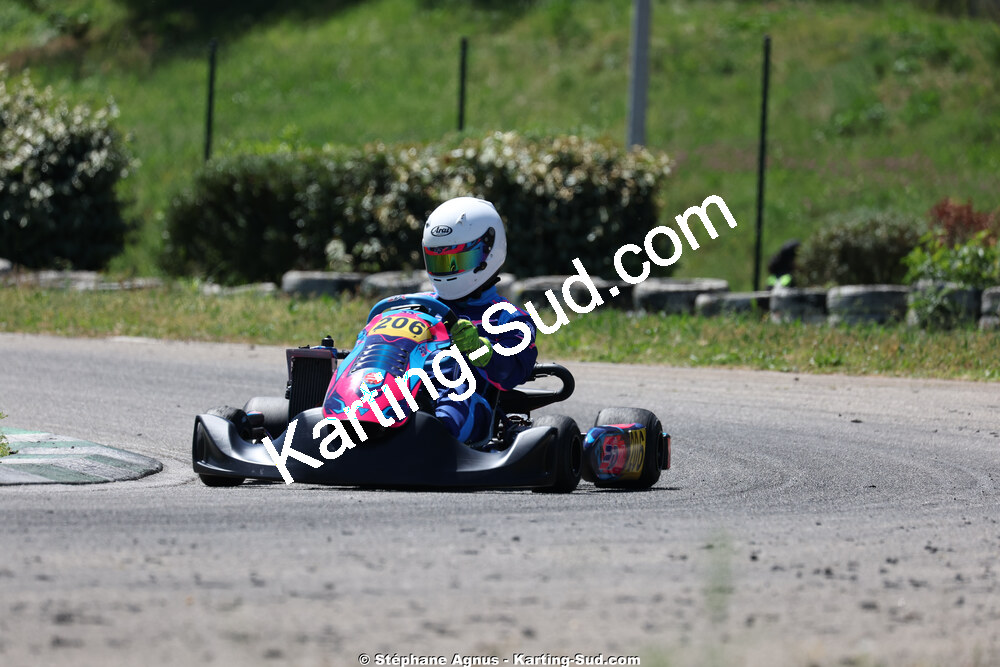 Sénior — 25 & 26/04/2026 : 3ème manche du Championnat du Sud à Alès (photos Stéphane Agnus) 2026 — karting