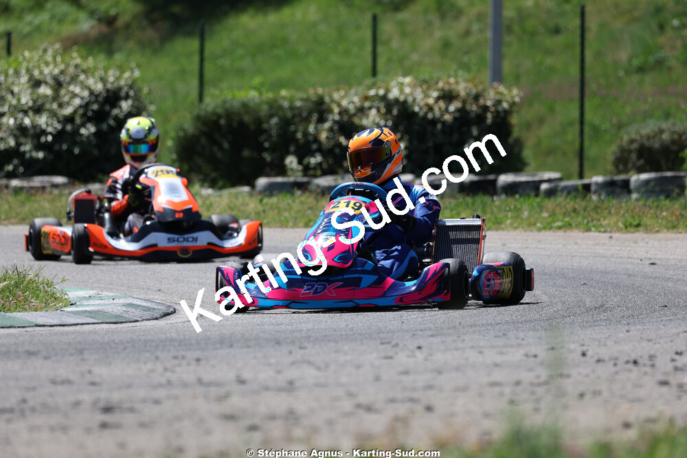 Sénior — 25 & 26/04/2026 : 3ème manche du Championnat du Sud à Alès (photos Stéphane Agnus) 2026 — karting