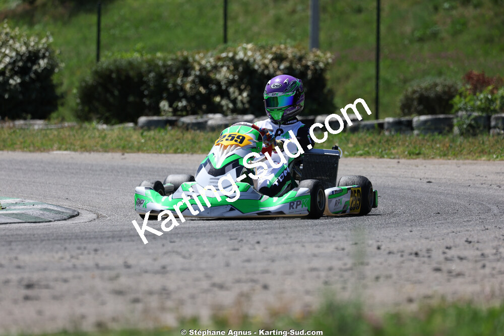 Sénior — 25 & 26/04/2026 : 3ème manche du Championnat du Sud à Alès (photos Stéphane Agnus) 2026 — karting