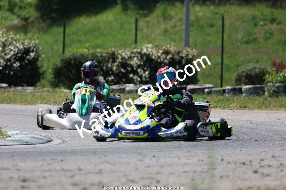 Sénior — 25 & 26/04/2026 : 3ème manche du Championnat du Sud à Alès (photos Stéphane Agnus) 2026 — karting