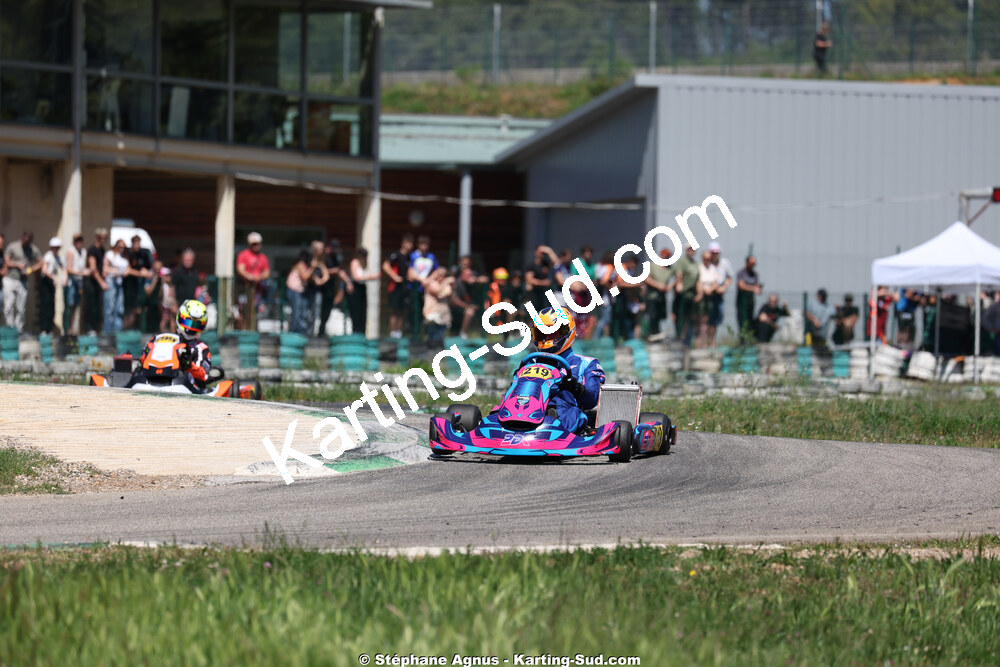 Sénior — 25 & 26/04/2026 : 3ème manche du Championnat du Sud à Alès (photos Stéphane Agnus) 2026 — karting