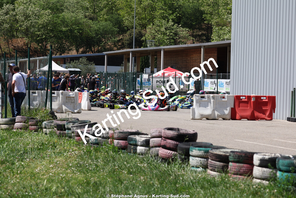 KA100 — 25 & 26/04/2026 : 3ème manche du Championnat du Sud à Alès (photos Stéphane Agnus) 2026 — karting