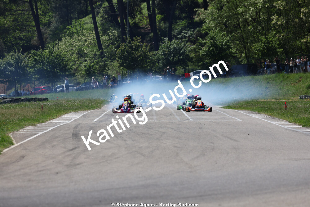 KA100 — 25 & 26/04/2026 : 3ème manche du Championnat du Sud à Alès (photos Stéphane Agnus) 2026 — karting