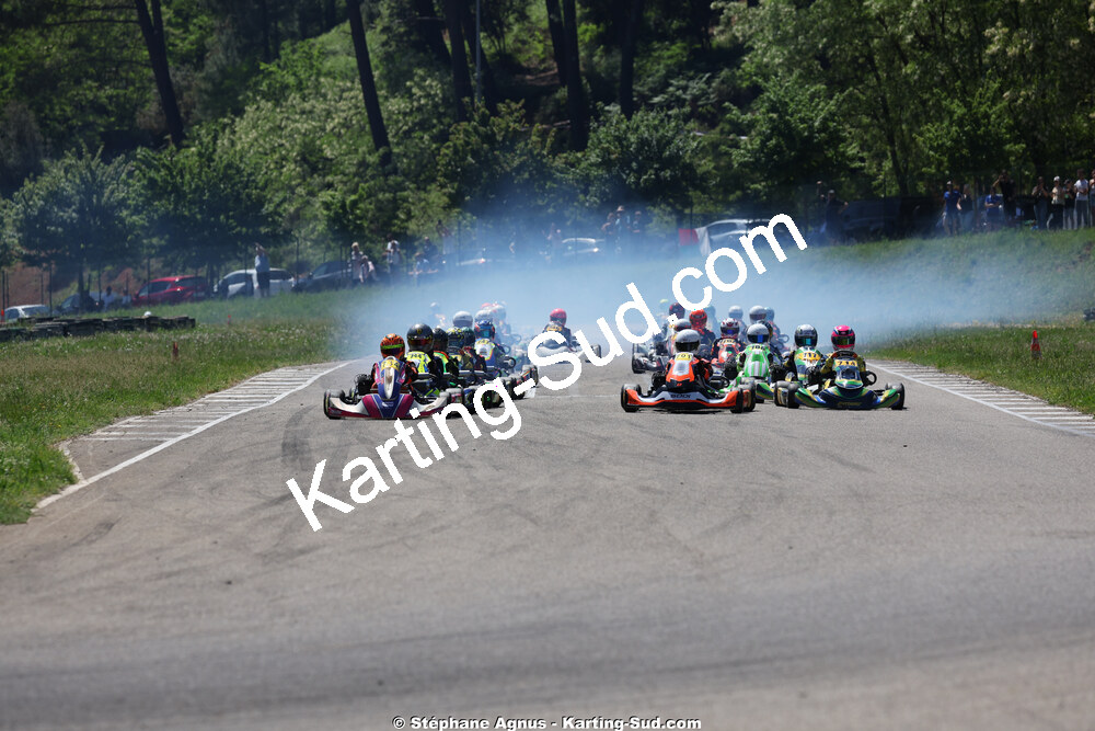 KA100 — 25 & 26/04/2026 : 3ème manche du Championnat du Sud à Alès (photos Stéphane Agnus) 2026 — karting