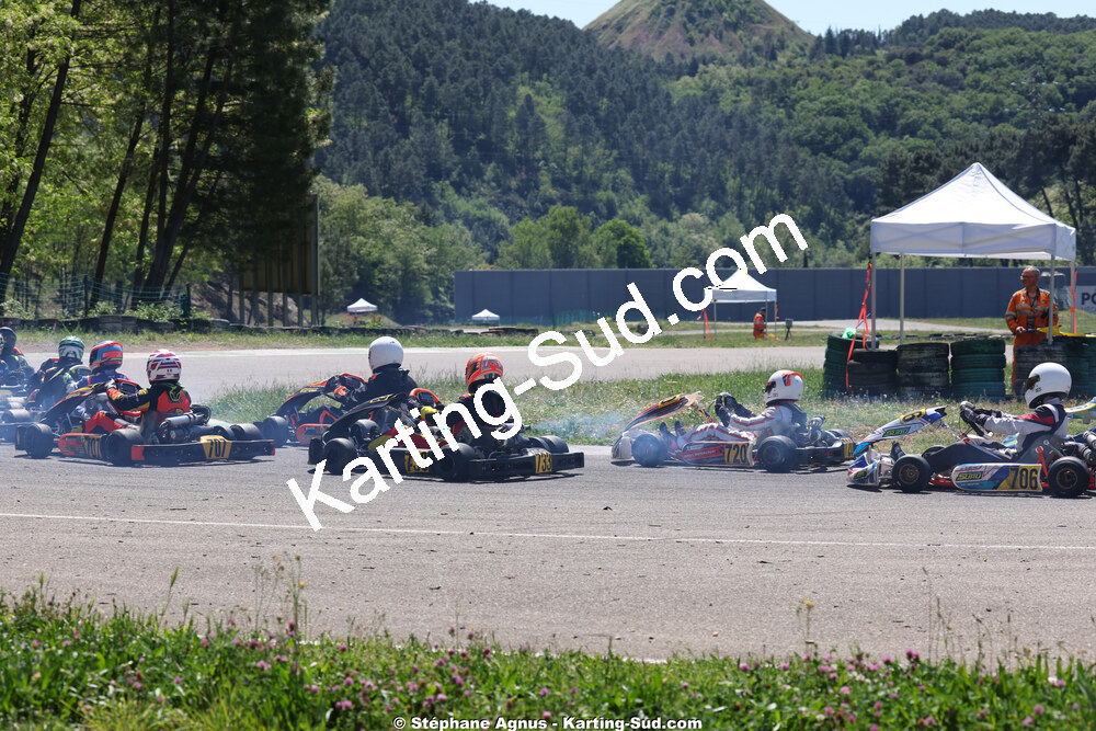 KA100 — 25 & 26/04/2026 : 3ème manche du Championnat du Sud à Alès (photos Stéphane Agnus) 2026 — karting