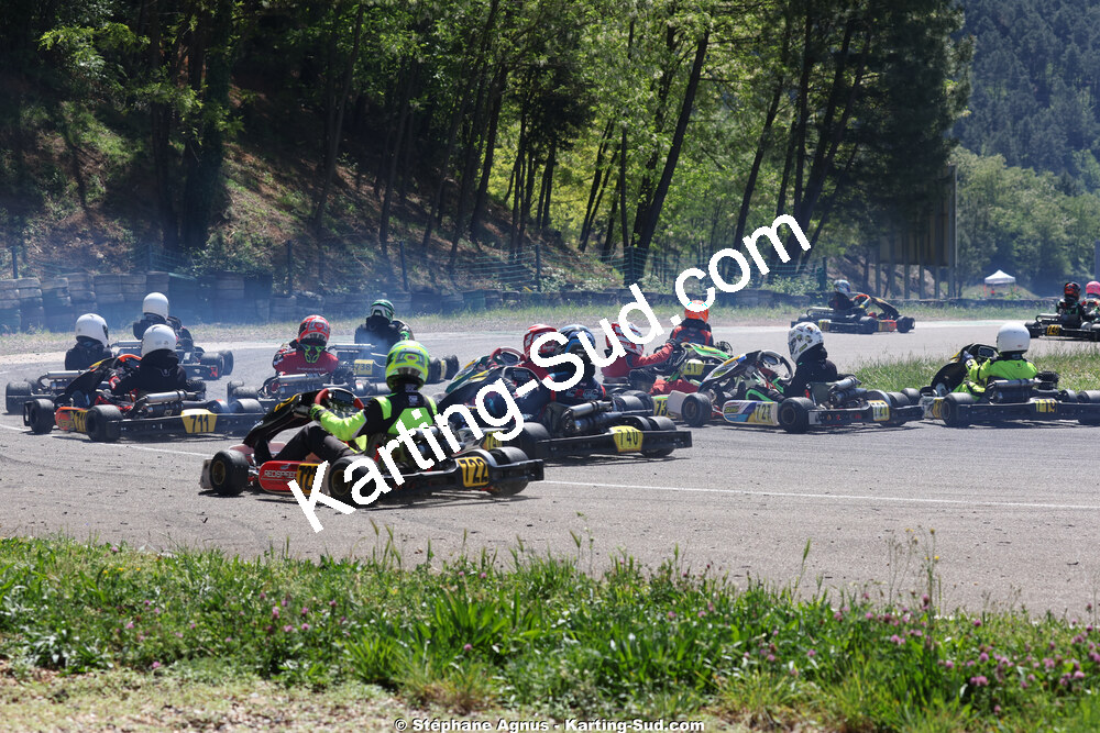 KA100 — 25 & 26/04/2026 : 3ème manche du Championnat du Sud à Alès (photos Stéphane Agnus) 2026 — karting